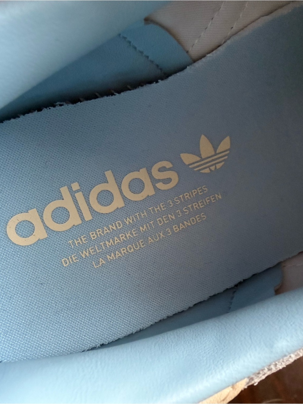 Adidas Light Blue Gazelle Bold Clear Sky NWT - Picture 4 of 5